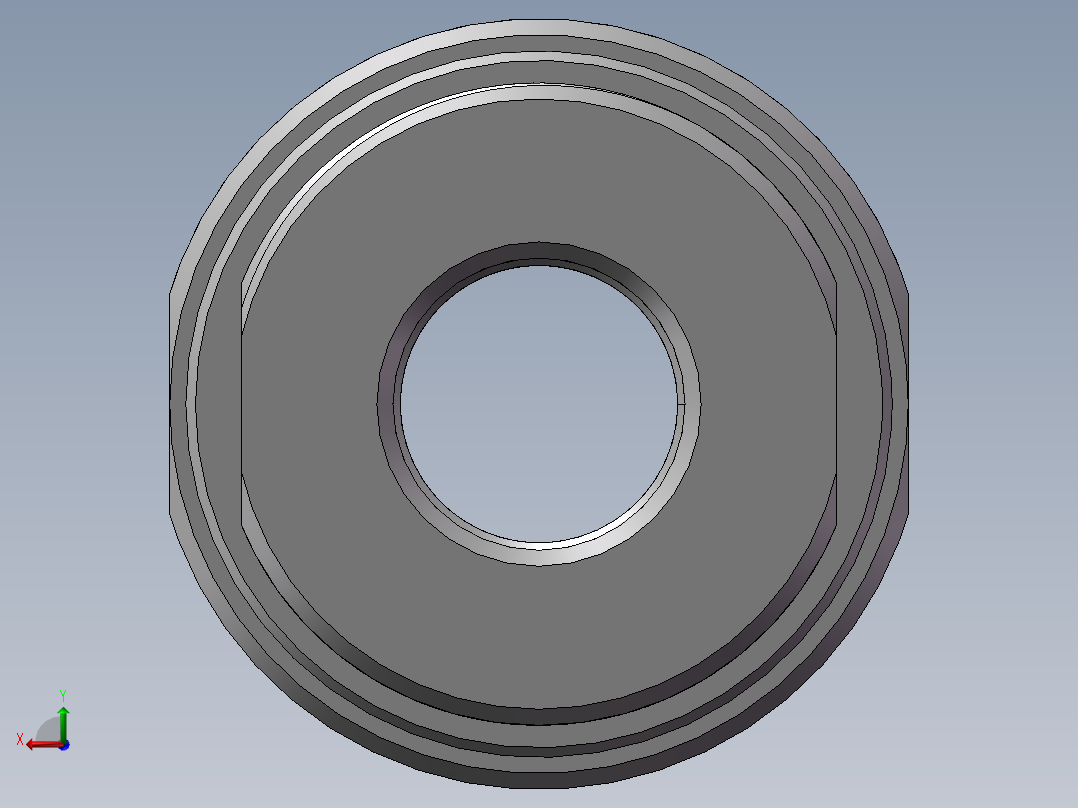 五金接头LH-JQR-01-012后视图