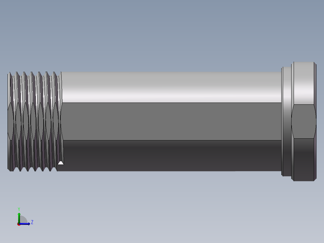 五金接头LH-JQR-01-012左视图