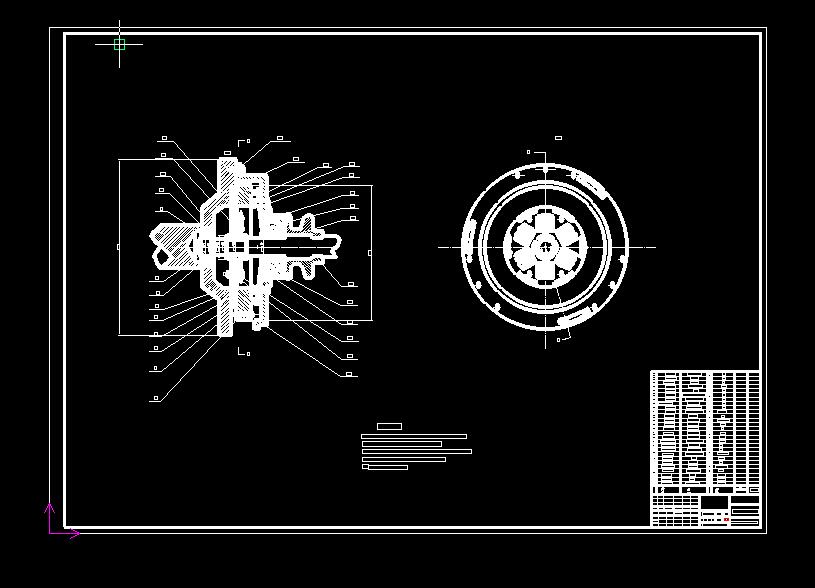QC313-微型汽车离合器设计 推式膜片弹簧汽车类设计[全套CAD和文档]