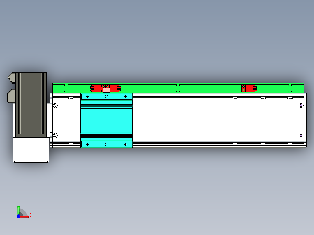 威洛博VBF10-L45-S250-BLU-P40-C4前视图