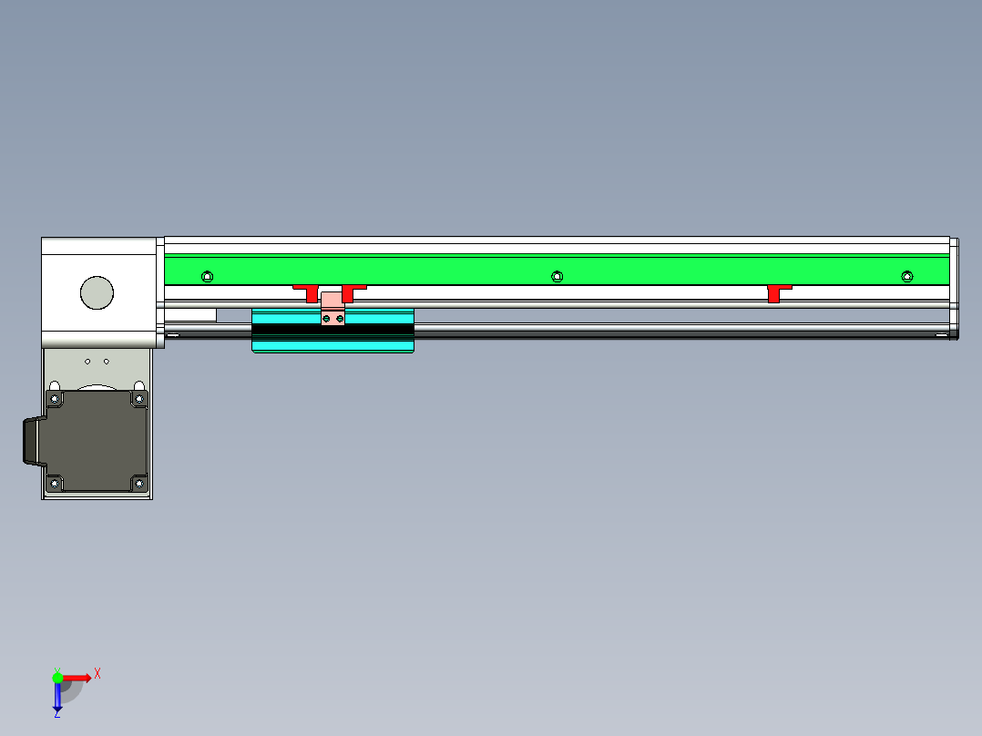 威洛博VBF10-L45-S250-BLU-P40-C4俯视图