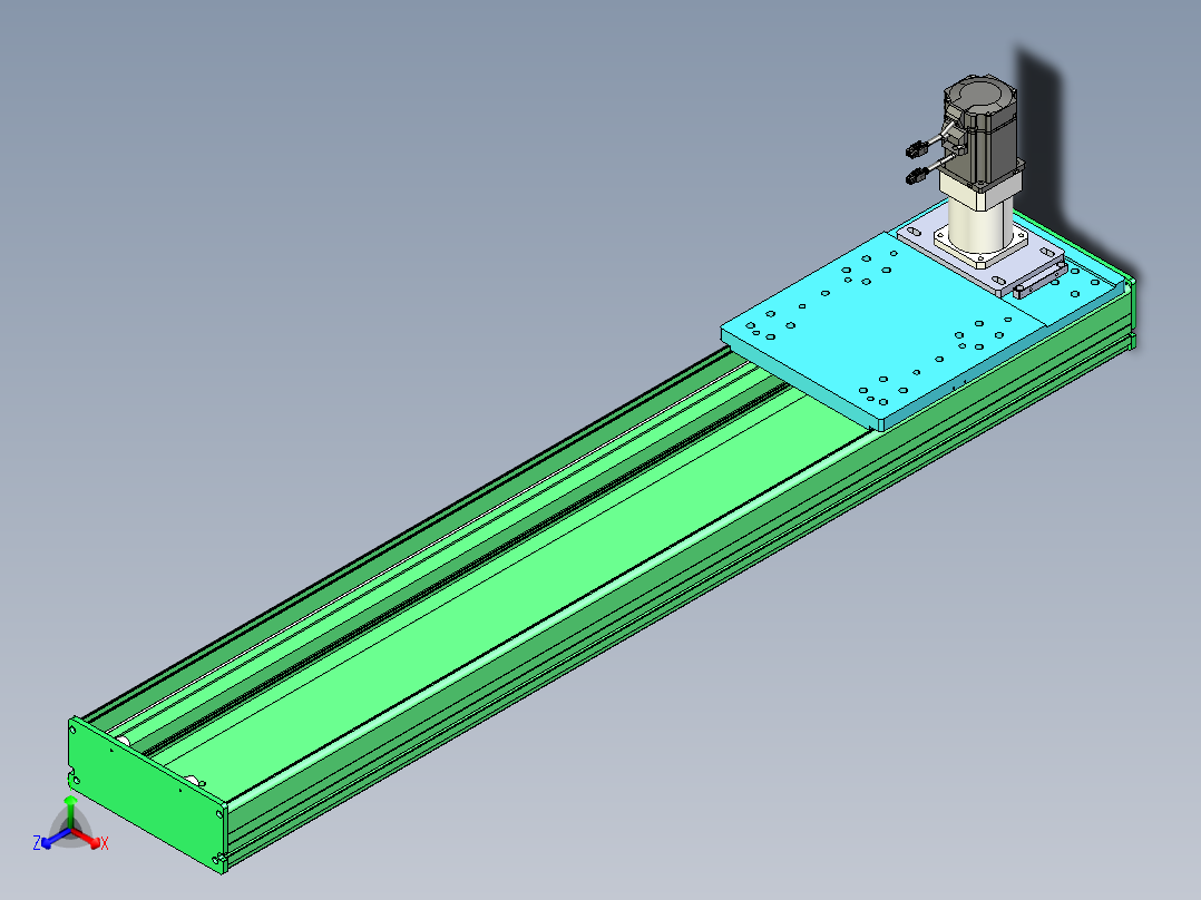 东锦齿条传动DH270G-L167-S1050-BU-减速机+750W