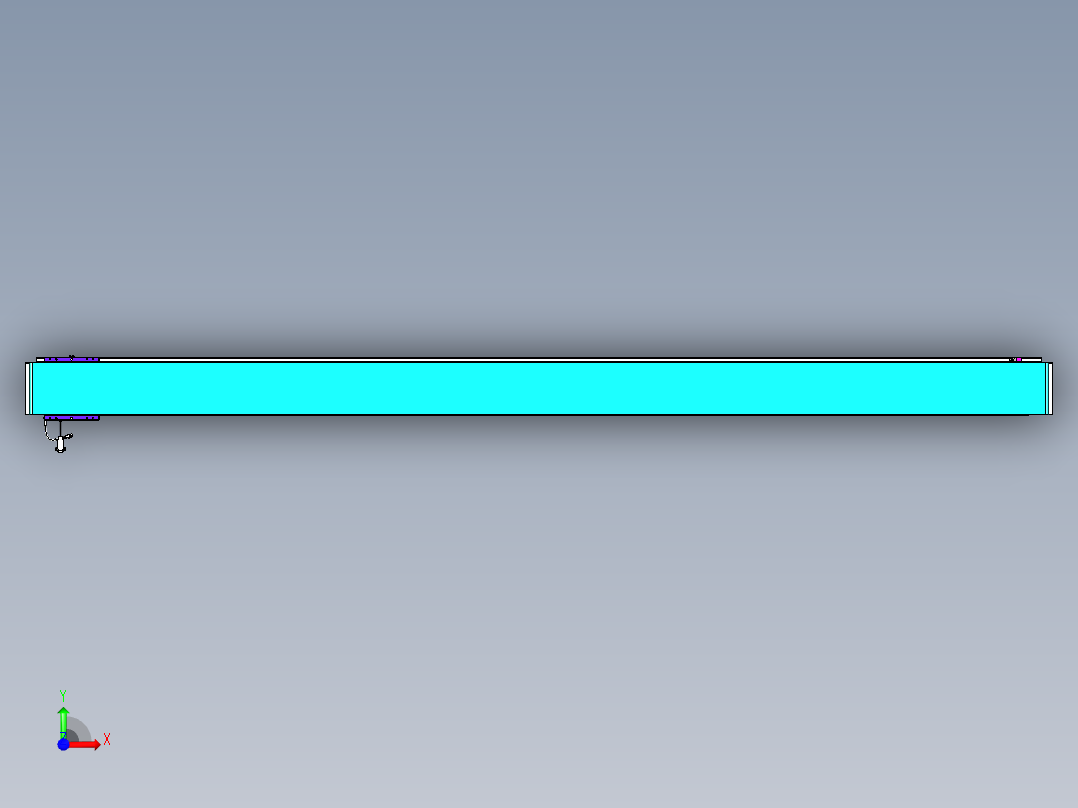 威洛博VL系列3d模型模组VL17E2Y-S3050前视图