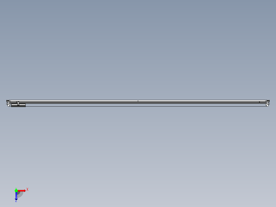 威洛博VL系列3d模型模组VL17E2Y-S3050俯视图