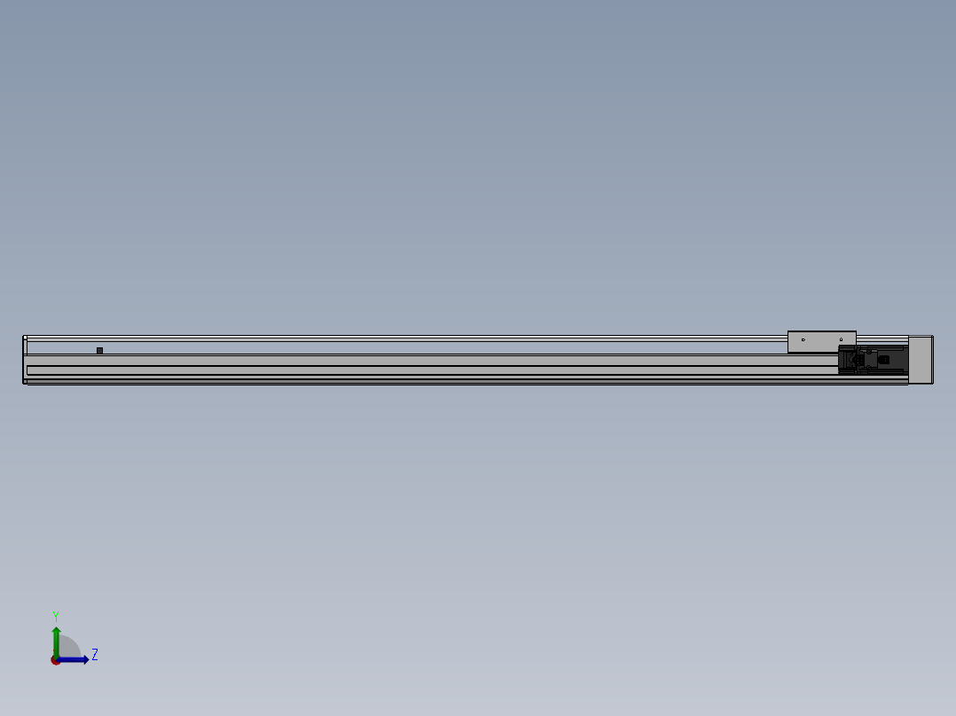 精密模组MY120-T10-950L-BR-P10B-C4-C左视图