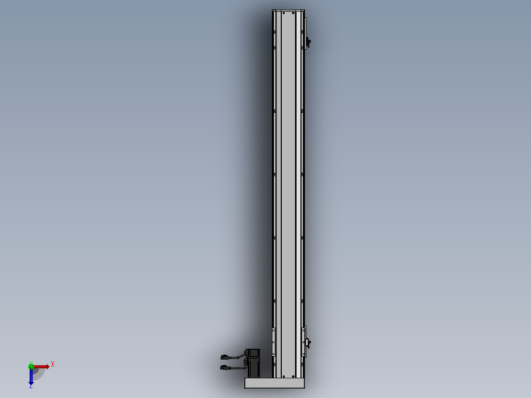 精密模组MY120-T10-950L-BR-P10B-C4-C俯视图
