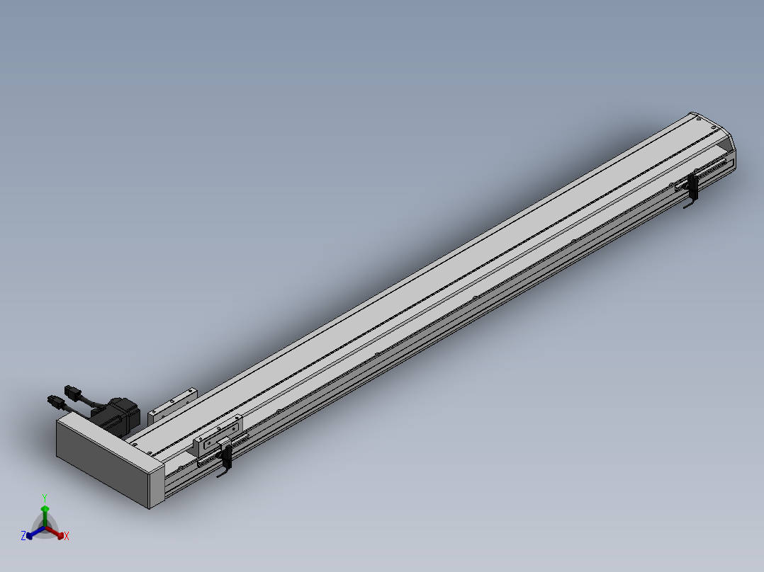 精密模组MY120-T10-950L-BR-P10B-C4-C正等轴测图