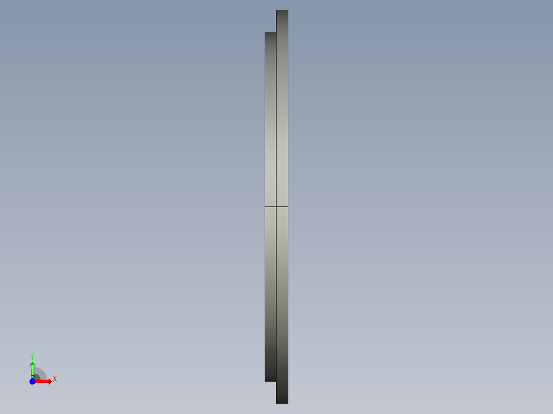 法兰适配器前视图