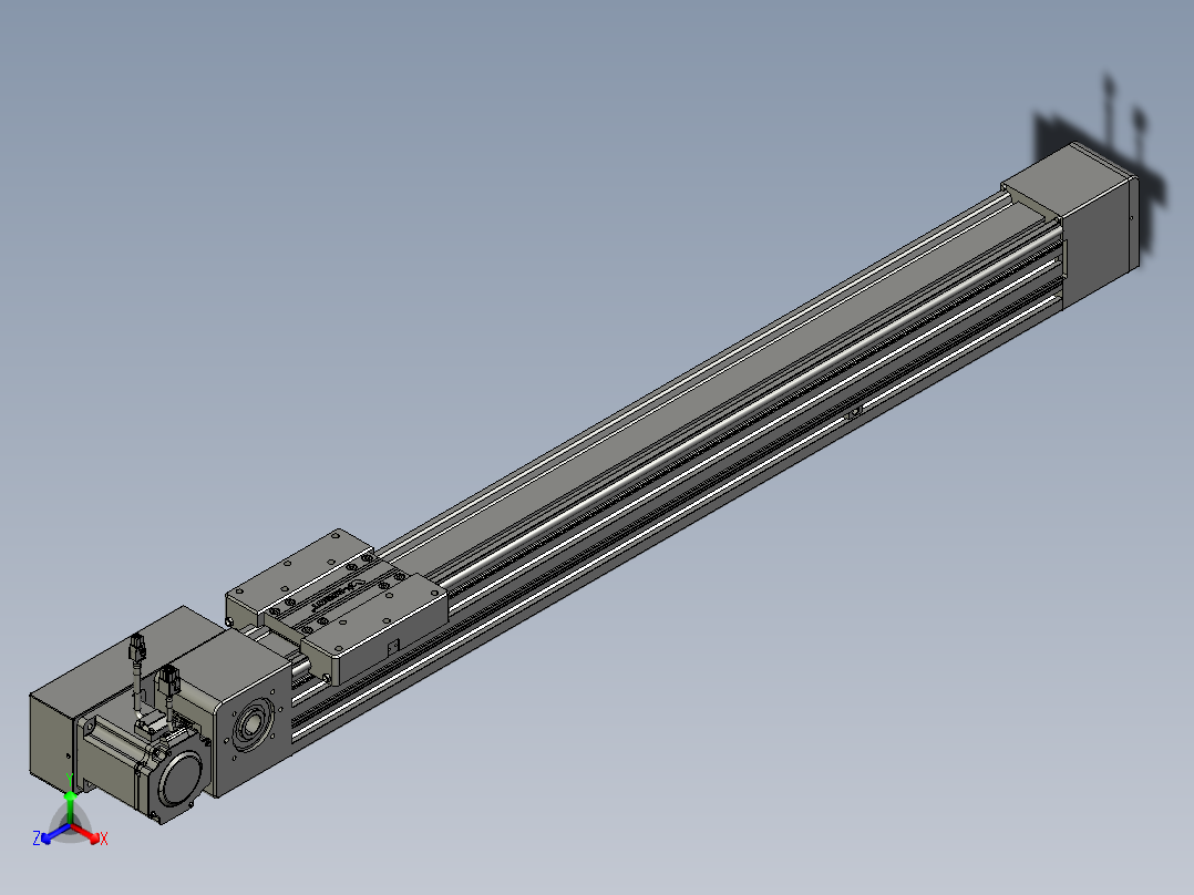 威洛博直线电机模组EB8-L100-S800-BR-P75-MS3