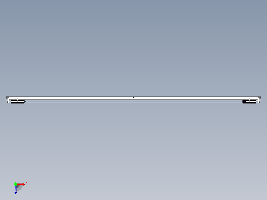 威洛博VL系列3d模型模组2VL17E2Y-S2900俯视图