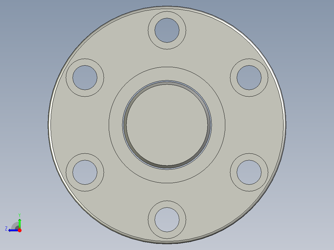 山云日尚SYS滚珠丝杠SFI3210.stp右视图