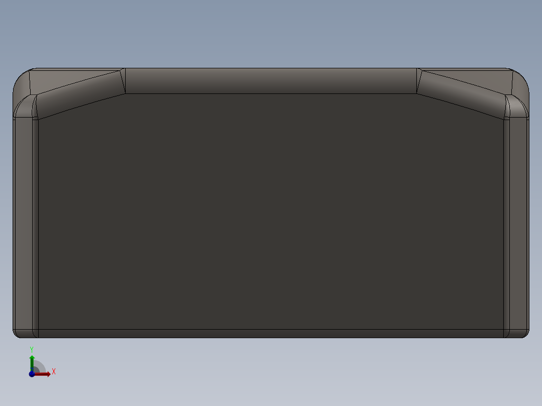 紧固件-Raw Steel SqNut 0.3750前视图