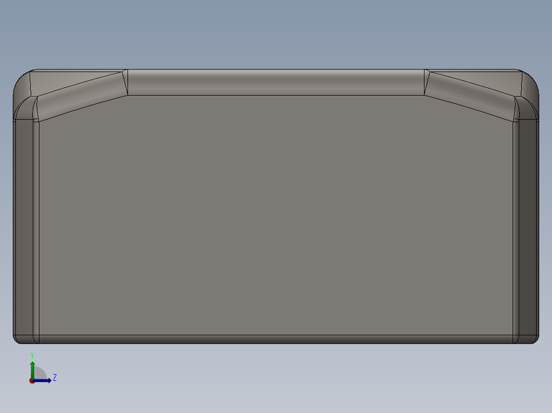 紧固件-Raw Steel SqNut 0.3750左视图