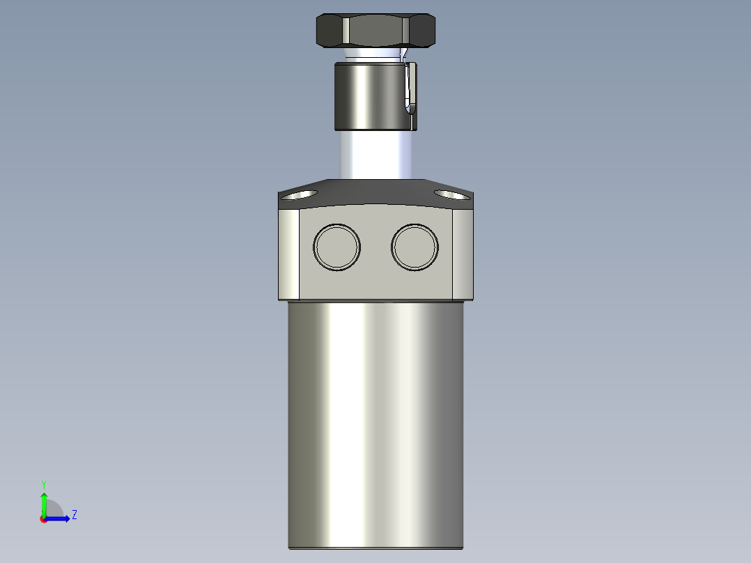 KOSMEKLHS0360-SR-Y60多系列多零件图纸模型左视图