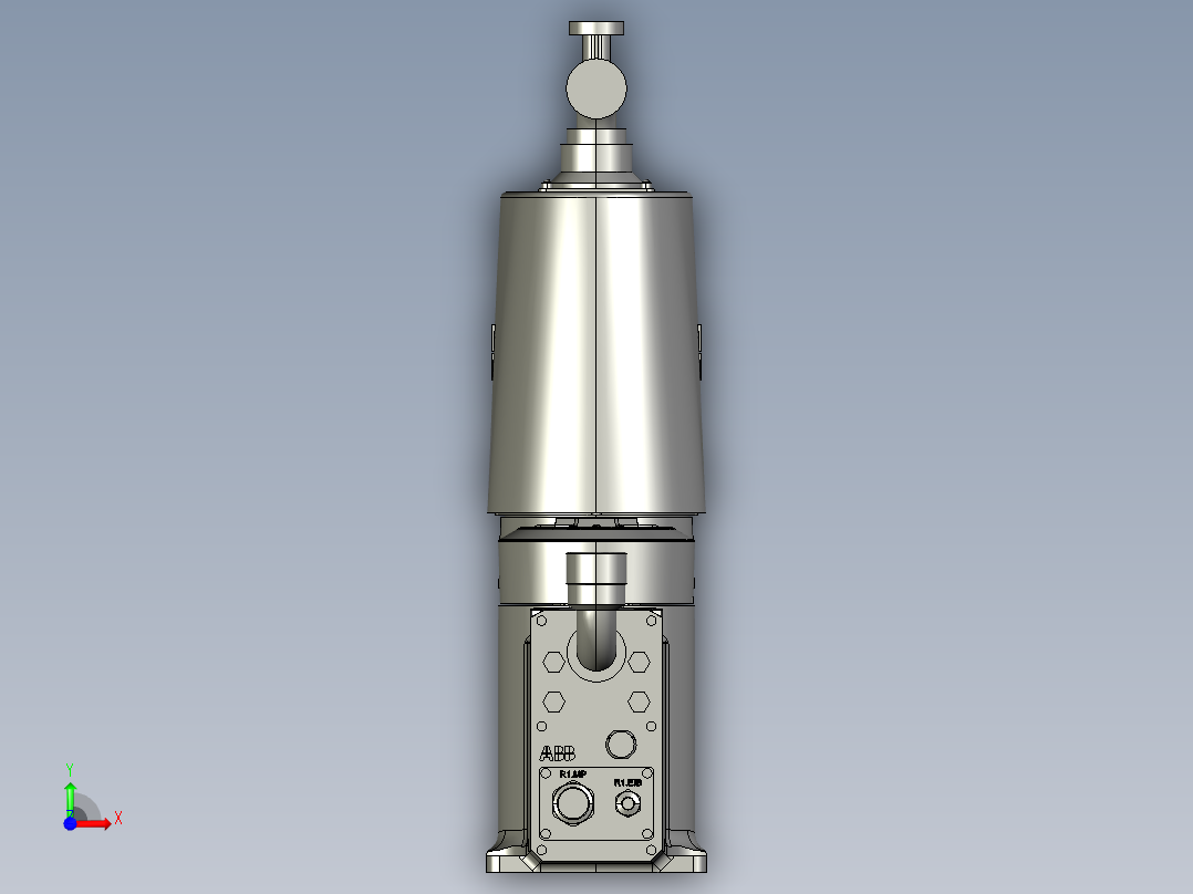 ABB全系列机器人3-3D模型 (16)前视图