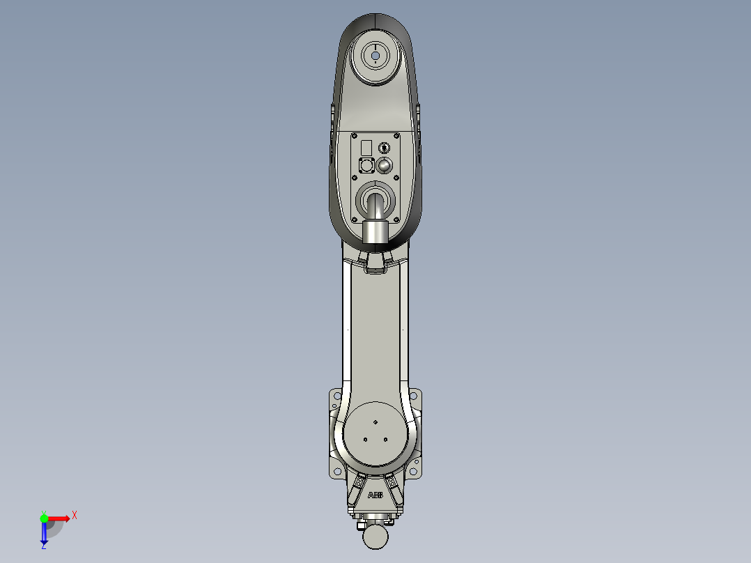 ABB全系列机器人3-3D模型 (16)俯视图