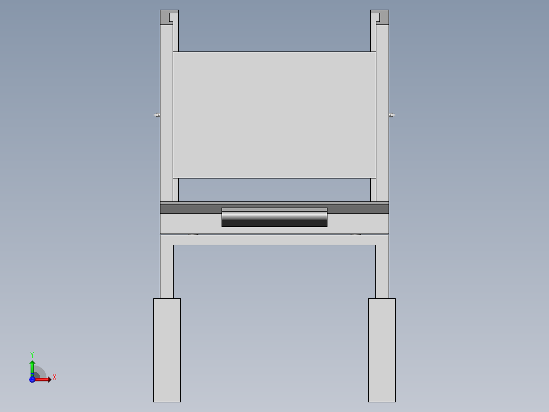 宣讲展示板前视图