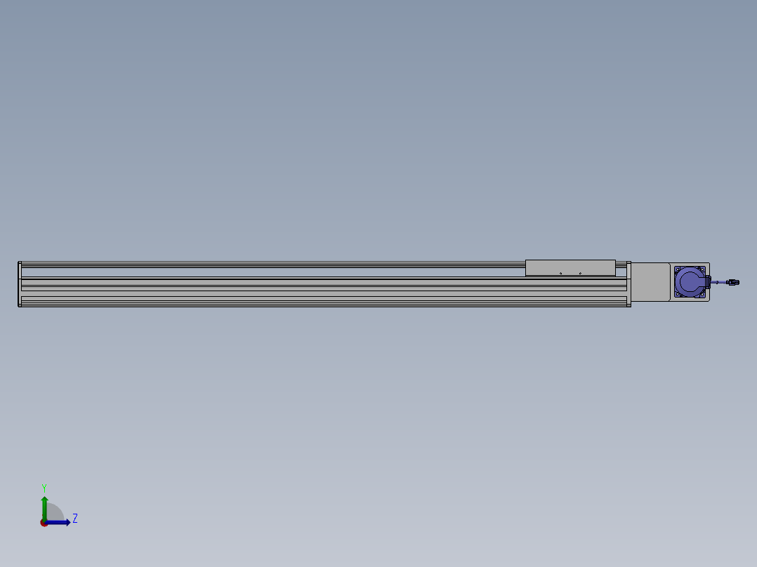 精密模组MT220-L150-1200-R-M75-C4左视图