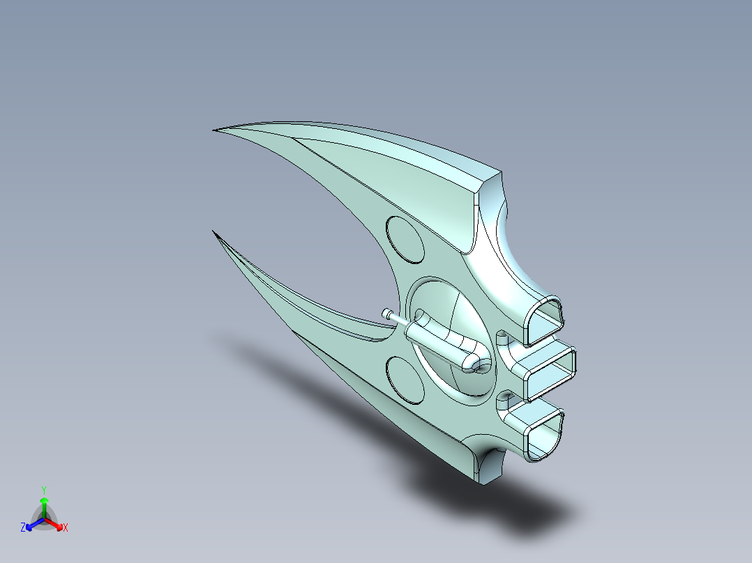 幽灵号正等轴测图