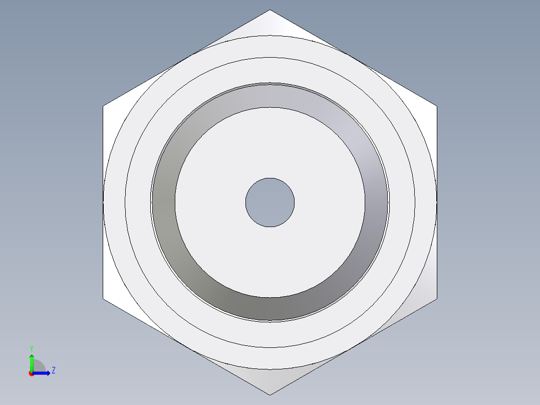 卡套式工业通用硬管接头EO_Swivel_connector_EGE06SMEDCF左视图