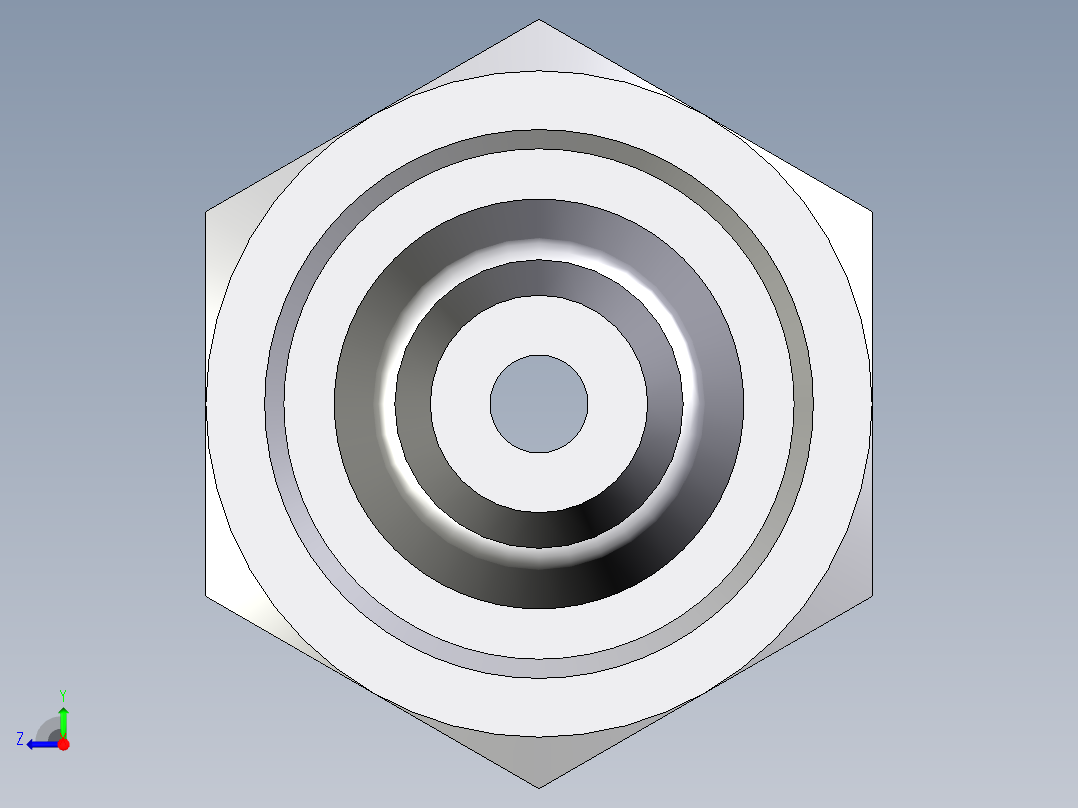 卡套式工业通用硬管接头EO_Swivel_connector_EGE06SMEDCF右视图