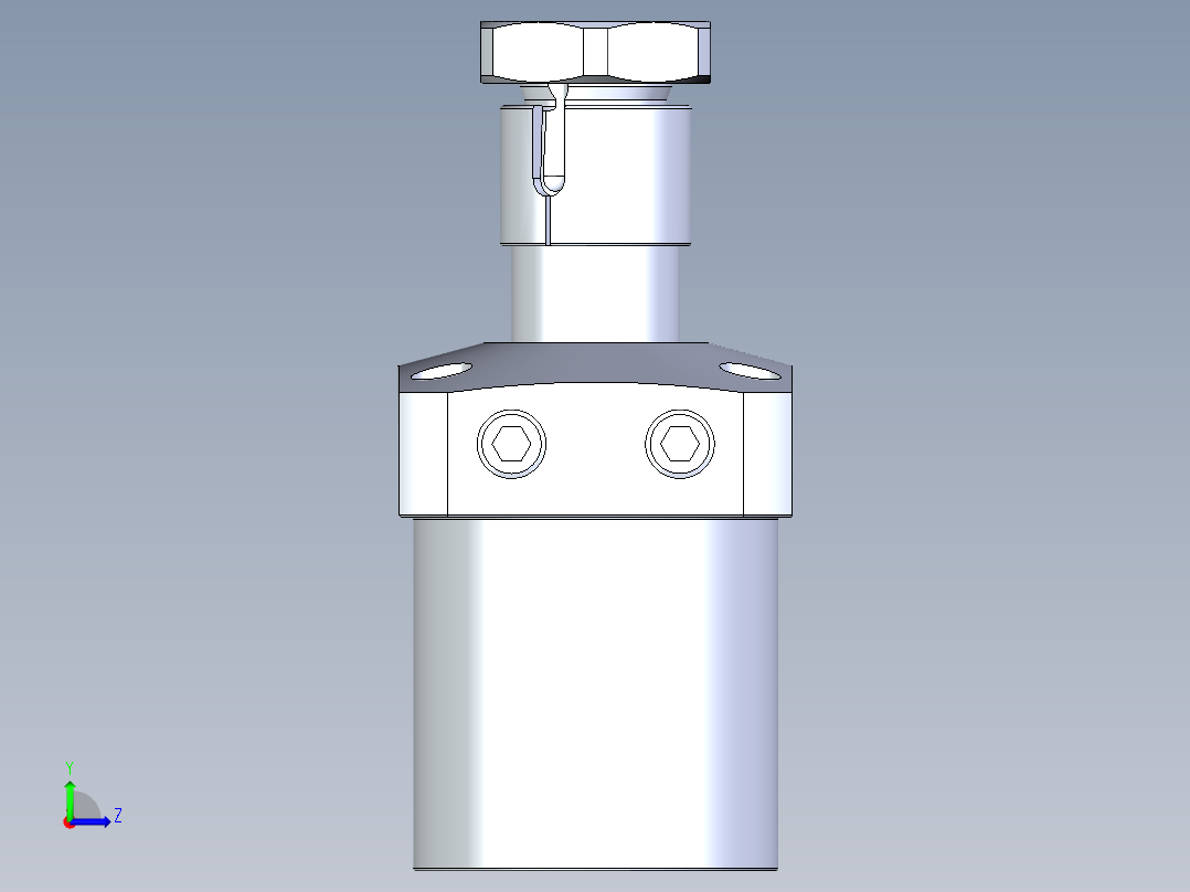 KOSMEKLHA0650-GL-Y30多系列多零件图纸模型左视图