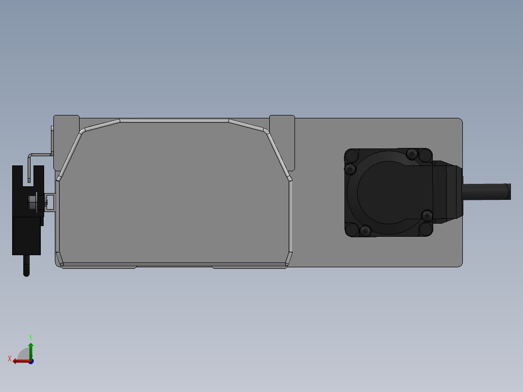 精密模组MY100-T10-900L-BR-P10B-C4-C后视图