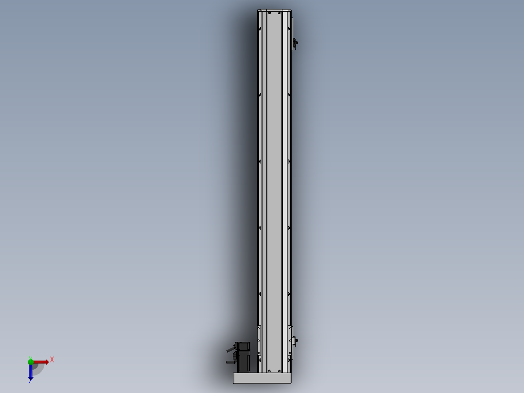精密模组MY100-T10-900L-BR-P10B-C4-C俯视图