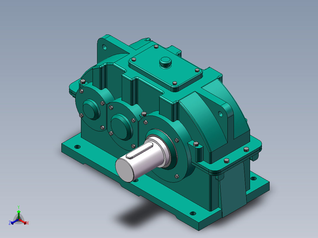 ZLY型硬齿面圆柱齿轮减速器140