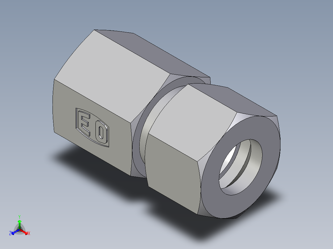 卡套式工业通用硬管接头EO_Swivel_connector_GAI12ZLM71