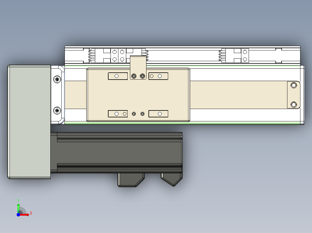 VF丝杆传动-一般环境VT5-L10-C-S80-BL-ZP10B-C4前视图