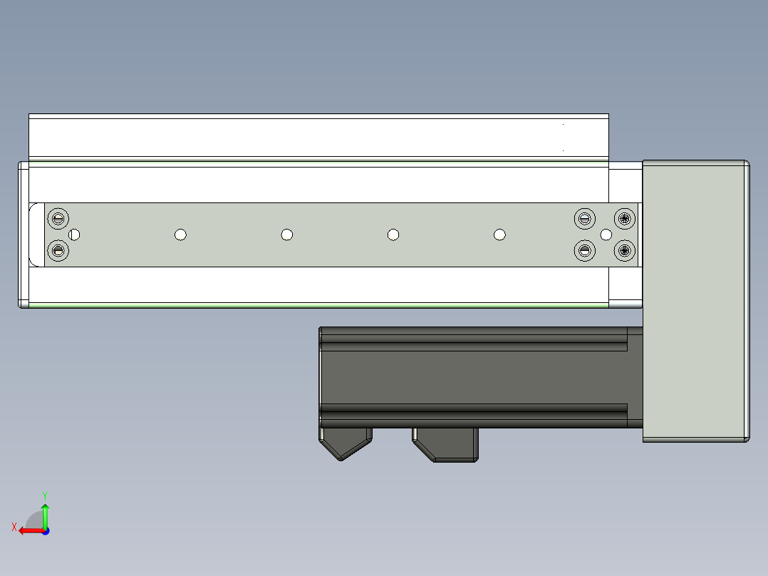 VF丝杆传动-一般环境VT5-L10-C-S80-BL-ZP10B-C4后视图