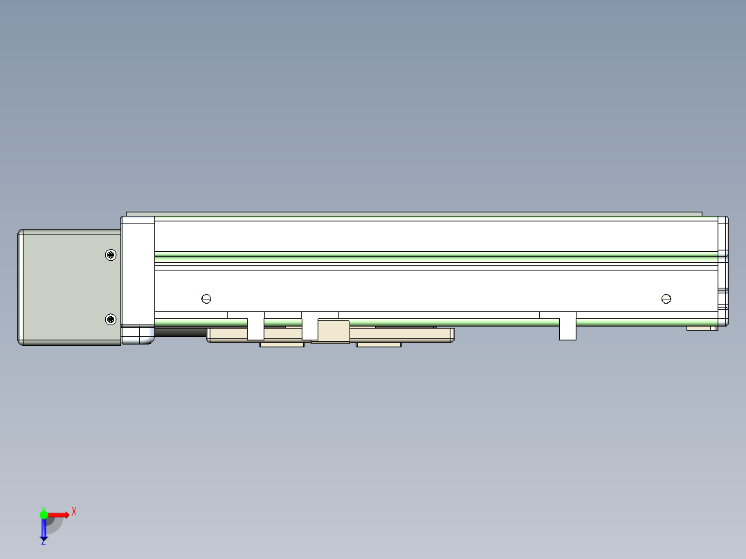 VF丝杆传动-一般环境VT5-L10-C-S80-BL-ZP10B-C4俯视图