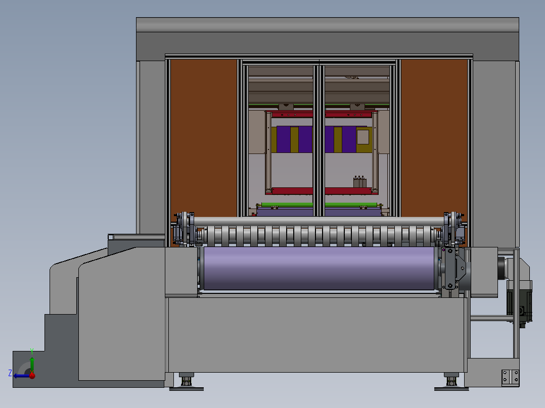 瓦楞纸板数码打印机sw16右视图