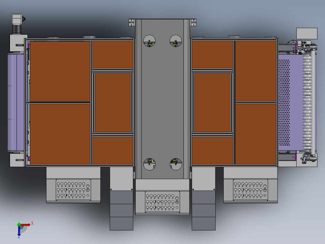瓦楞纸板数码打印机sw16俯视图