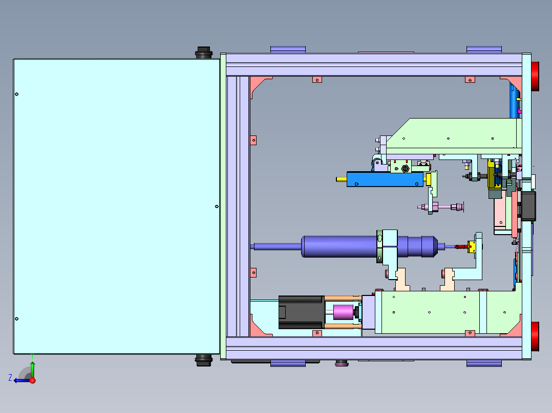 完成品特性检测sw20可编辑右视图