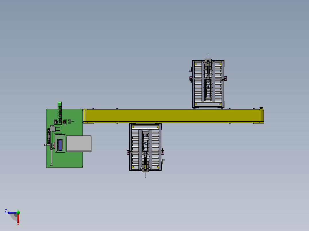 圆柱电池自动包装生产线sw17可编辑