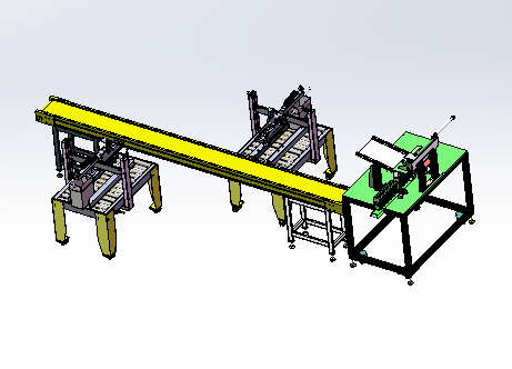 圆柱电池自动包装生产线sw17可编辑