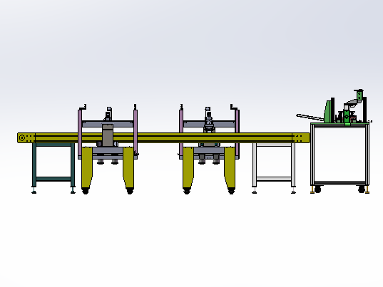 圆柱电池自动包装生产线sw17可编辑