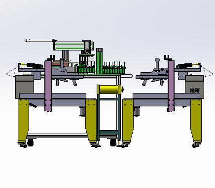 圆柱电池自动包装生产线sw17可编辑