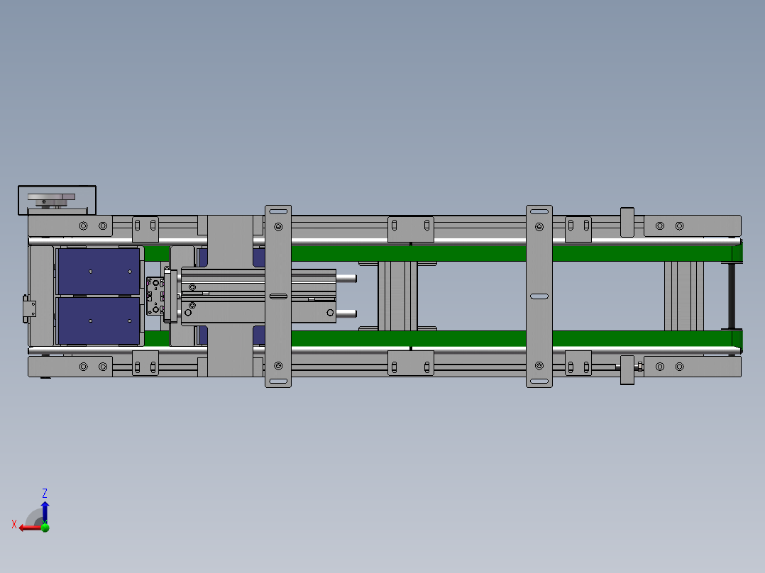 1米0.13米皮带<span style='color: red'>输送机</span>构