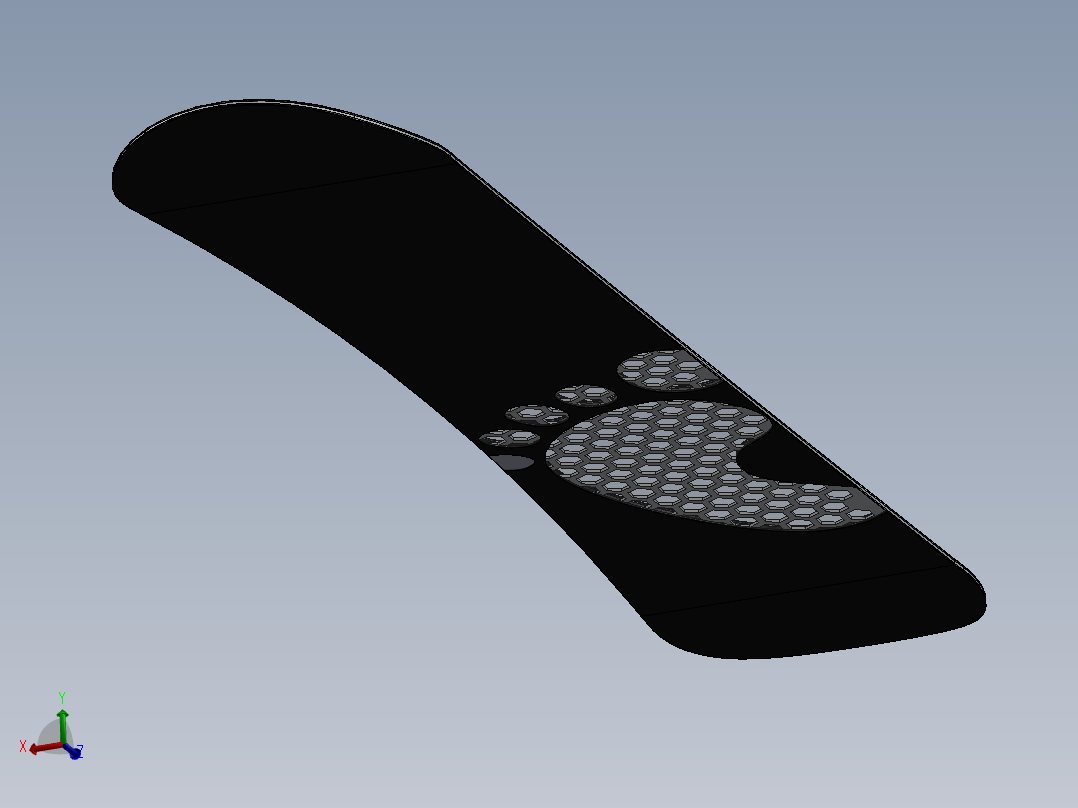 SolidWorks <span style='color: red'>滑雪</span>板设计<span style='color: red'>图纸</span>