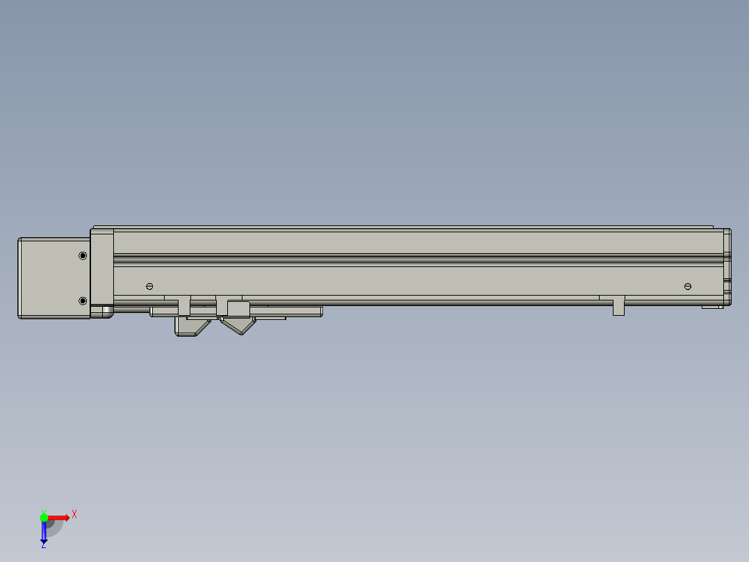 VF丝杆传动-一般环境VT5-S200-BL俯视图