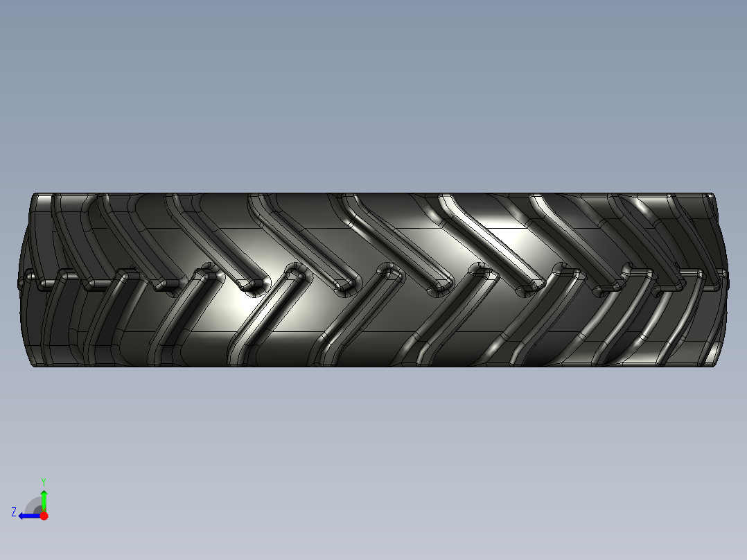 拖拉机轮胎R38右视图