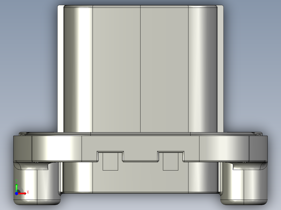 瑞克达12Pin插座装配-A前视图