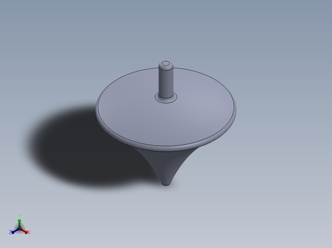 自行车设计正等轴测图