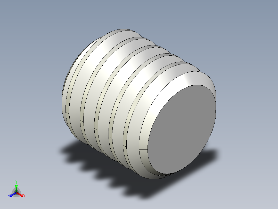 DIN 913-ISO 4026 固定螺钉-M6 L=6.STEP