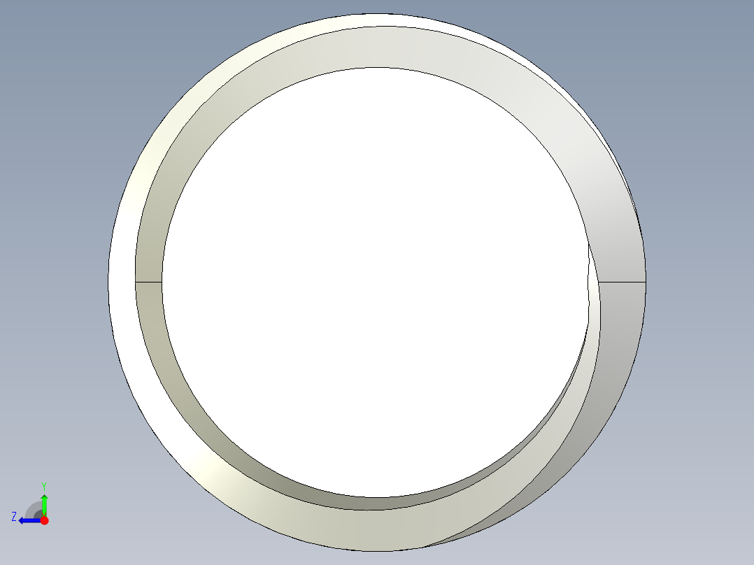 DIN 913-ISO 4026 固定螺钉-M6 L=6.STEP右视图