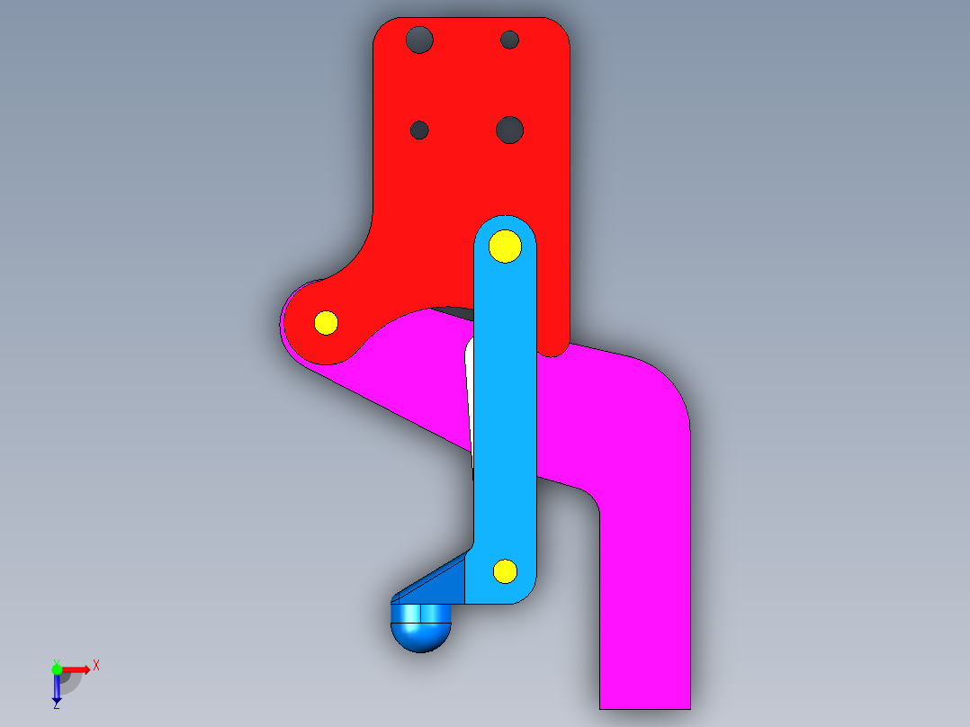 德克斯TUNKERS气缸数模T5-06.2BA俯视图