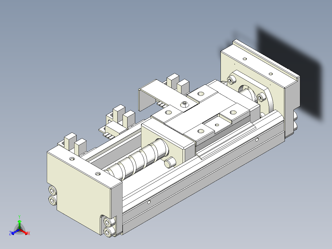 钢基模组-TPA-KSR-6005C-150A1-M-H0S1正等轴测图